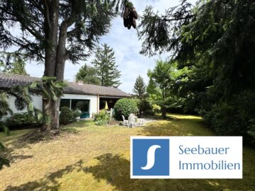 SEEBAUER | großer Bungalow auf Traumgrundstück in der Lerchenau, 80995 München, Bungalow