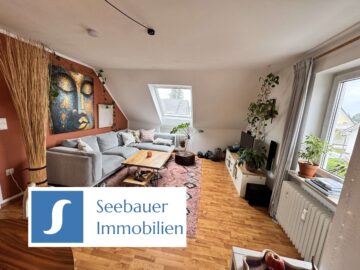 SEEBAUER | 3 Zi. DG – hell und ruhig – Gartenmitbenutzung, 80999 München, Dachgeschosswohnung